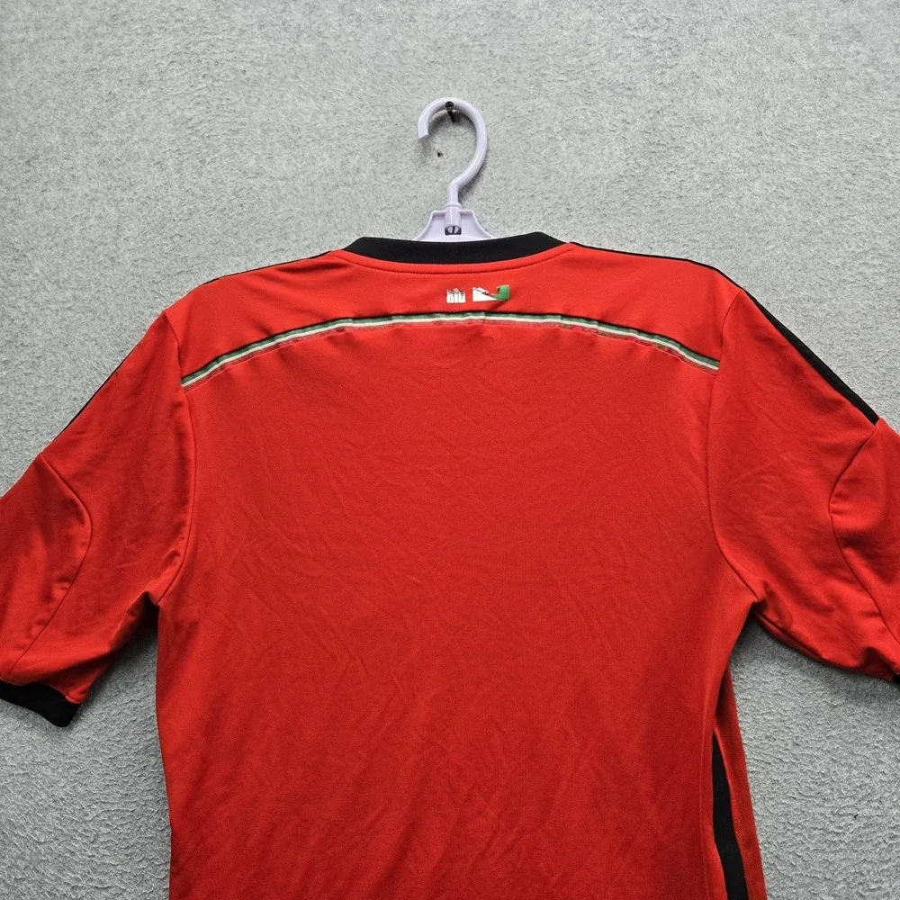 Mexico National Football Team Men Jersey S Red Adidas 2010 World Cup Soccer
